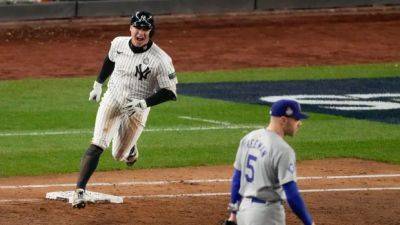 Volpe's grand slam sparks slumping Yankees offence in time to avoid Dodgers sweep in World Series