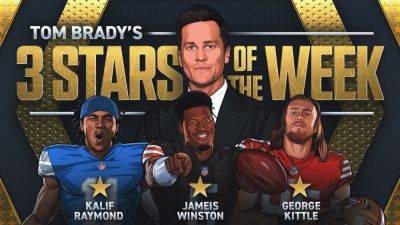 Tom Brady's 3 stars of Week 8, including Browns' Jameis Winston