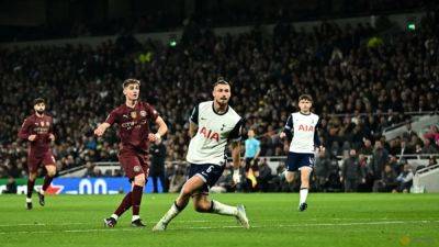 Spurs see off Man City, Man Utd thump Leicester to make League Cup quarter-finals