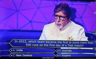 Can You Answer This KBC 6.40 Lakh Question On Cricket?