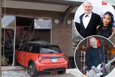 Smashing Pumpkins singer Billy Corgan’s mother-in-law injured after car plows through tea shop