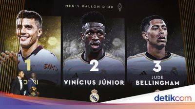 Jude Bellingham - Karim Benzema - El Chiringuito - Vinícius Júnior - Rodri Menangi Ballon d'Or, Benzema: Dia Tak Membuatku Takjub - sport.detik.com