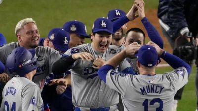 Dodgers baseball star Ohtani 'honoured' by maiden World Series win