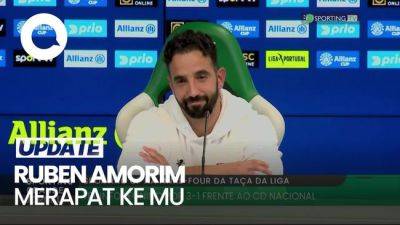 Sporting Lisbon - Ruben Amorim - Video: Ruben Amorim Ogah Banyak Bicara Saat Dicecar Merapat ke MU - sport.detik.com