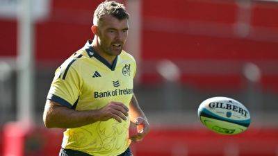 Peter O'Mahony returns for Munster to start v All Blacks XV