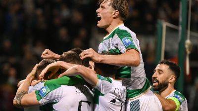 Shamrock Rovers - Stephen Bradley - Neil Farrugia - Shamrock Rovers players express incredulity over Dylan Watts goal - rte.ie