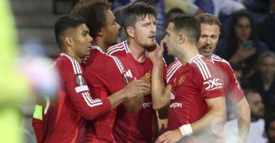 Harry Maguire salvages point for 10-man Manchester United