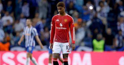 'Gutted' Marcus Rashford sends message after substitution for Man United vs Porto