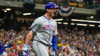 Alonso thumps clutch 3-run homer in 9th to send Mets past Brewers into NL Division Series