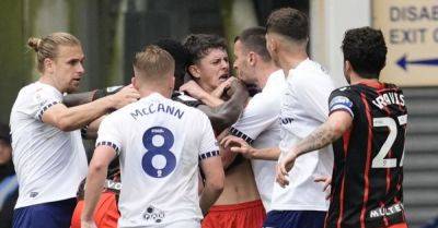 Preston’s Milutin Osmajic given eight-match ban for biting Blackburn’s Owen Beck