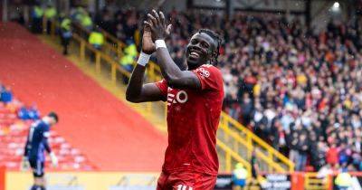 Pape Habib Gueye Aberdeen injury latest as Jimmy Thelin prepares warm welcome for dancing hitman following surgery