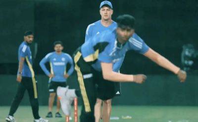 Watch: First Glimpse Of 156.7 Kmph Fast Bowling Sensation Mayank Yadav In India Colours