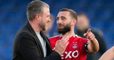 Graeme Shinnie insists Jimmy Thelin has Aberdeen stars looking over their shoulder and Hearts are in a 'false position'