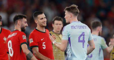 Juan Mata and Scott McTominay make Bruno Fernandes feelings clear after Man United red card response