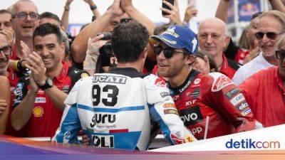 Marc Marquez - Francesco Bagnaia - Pedro Acosta - Enea Bastianini - Drama Marquez dan Bastianini, Adu Kontak Ketat! - sport.detik.com