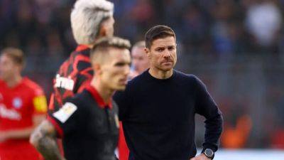 Xabi Alonso - Leverkusen pay price for being complacent, says coach Alonso - channelnewsasia.com - Germany - county Bay
