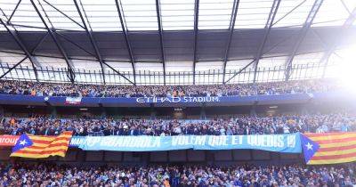 I saw Pep Guardiola's non-reaction to Man City fan gesture after another contract hint