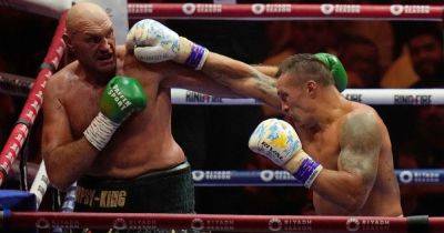 Oleksandr Usyk responds to Tyson Fury's X-rated message ahead of rematch