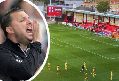 Crewe 2 Gillingham 0: Match reaction from Gills boss Mark Bonner after League 2 defeat