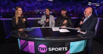 Laura Woods issues apology live on TNT after Tyson Fury’s comments about Oleksandr Usyk