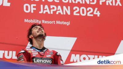 Francesco Bagnaia - Jorge Martín - Pecco Bagnaia - Bagnaia Akhirnya Menang di Jepang, Pertama Capai 8 Kemenangan - sport.detik.com