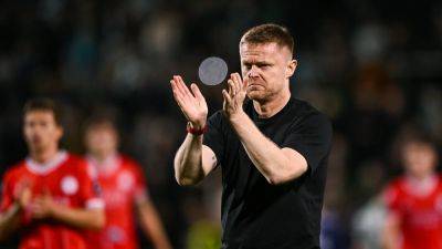 Damien Duff calls for one last push from Shelbourne players after loss to Shamrock Rovers