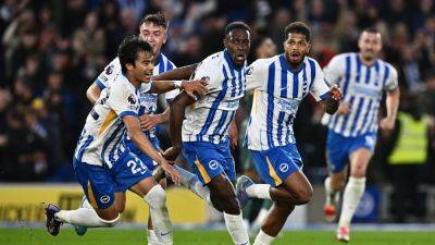 Brighton come from two down to floor Tottenham Hotspur