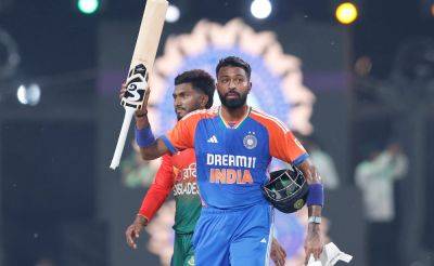 Virat Kohli - Hardik Pandya - Star India - Najmul Hossain Shanto - Virat Kohli's T20I Record Broken, Hardik Pandya Makes History For India - sports.ndtv.com - India - Bangladesh