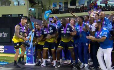 Preity Zinta's Team Finally Wins Trophy, Faf du Plessis' Celebration Goes Viral