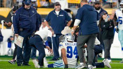 Mike Maccarthy - Justin Fields - An Mri - Micah Parsons - Source - Cowboys' Marshawn Kneeland avoids season-ending injury - ESPN - espn.com - state Texas - county Dallas