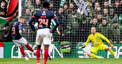 Kasper Schmeichel played 'mind games' with Ross County striker as Ronan Hale reveals what Celtic keeper said to put him off