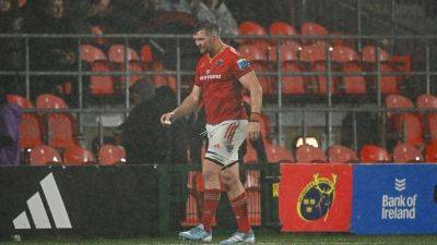 Munster's Peter O'Mahony and Oli Jager ruled out of Croke Park Interpro against Leinster