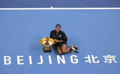Ruthless Coco Gauff Beats Karolina Muchova In Straight Sets To Win China Open