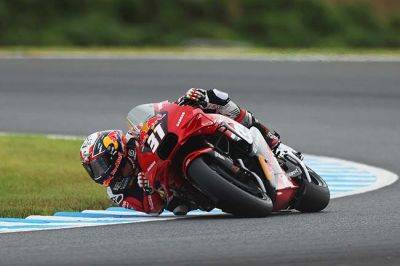 Marc Marquez - Alex Marquez - Fabio Quartararo - Francesco Bagnaia - Raul Fernandez - Maverick Viñales - Jorge Martín - Brad Binder - Johann Zarco - Fabio Di-Giannantonio - Pedro Acosta - Franco Morbidelli - Marco Bezzecchi - Acosta takes Japan MotoGP pole, Martin crashes out and SA's Binder takes 5th - news24.com - Spain - Italy - Poland - Japan