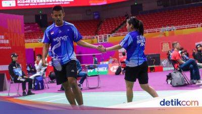 Darren/Bernadine Melaju di Kejuaraan Dunia Junior BWF 2024