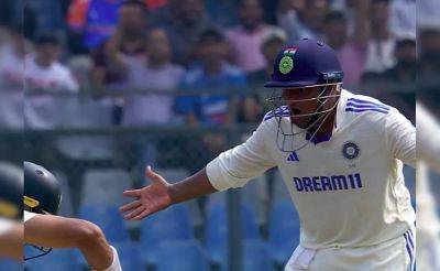 Sarfaraz Khan Taunts New Zealand Batter After Dismissal During 3rd Test - Video Is Viral