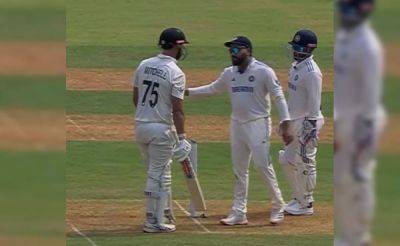 Sarfaraz Khan's Antics Rile Up New Zealand Batter. Here's How Rohit Sharma Reacted