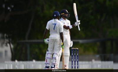 Sai Sudharsan, Devdutt Padikkal Rebuild India A With Unbeaten Fifties After Mukesh Kumar Rattles Australia A