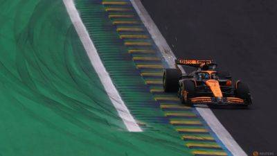 Piastri on pole for Sao Paulo sprint, Verstappen fourth