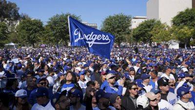 Dodgers celebrate World Series win with long-awaited parade