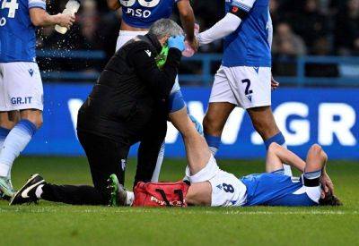 Mark Bonner - Luke Cawdell - Medway Sport - Jayden Clarke - Gillingham midifelder Armani Little picks up a hamstring injury in win over Port Vale at Priestfield - kentonline.co.uk