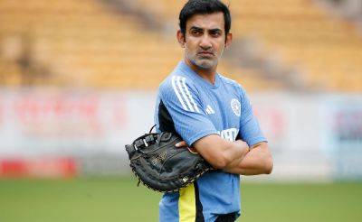 'Gautam Gambhir To Be Sacked' Report Discarded As "Malicious Intent". However...