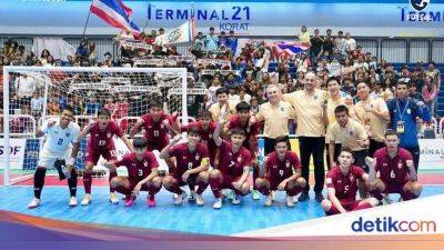 Hasil Piala AFF Futsal 2024: Thailand Gilas Australia 4-0, Rebut Posisi 3 - sport.detik.com - Australia - Thailand - Vietnam