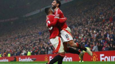 Man United thrash Leicester 3-0 in Van Nistelrooy's last game as interim boss