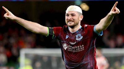 Brian Maher - Drogheda United - Shane Farrell - Derry City - Fai Cup - Ryan Brennan praises 'warrior' Drogheda United players after FAI Cup final surprise - rte.ie