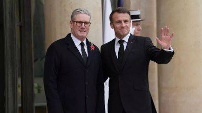 Armistice Day: Starmer and Macron celebrate Franco-British relations in Paris