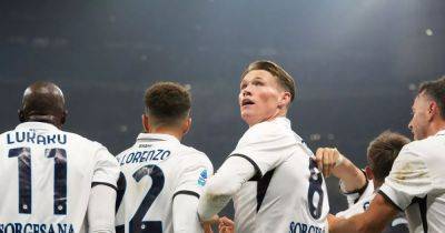 Billy Gilmour becomes Napoli villain for San Siro sin but 'master' McTominay freezes Inter with the unbelievable