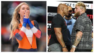 Jake Paul Thinks He's Going To Knock Out Mike Tyson, His Girlfriend Jutta Leerdam Isn't As Confident