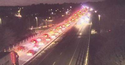 Live updates as all traffic held on M4 near Swansea after crash and A465 shut one-way near Neath