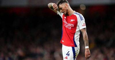 Arsenal defender Ben White set for injury lay-off - breakingnews.ie